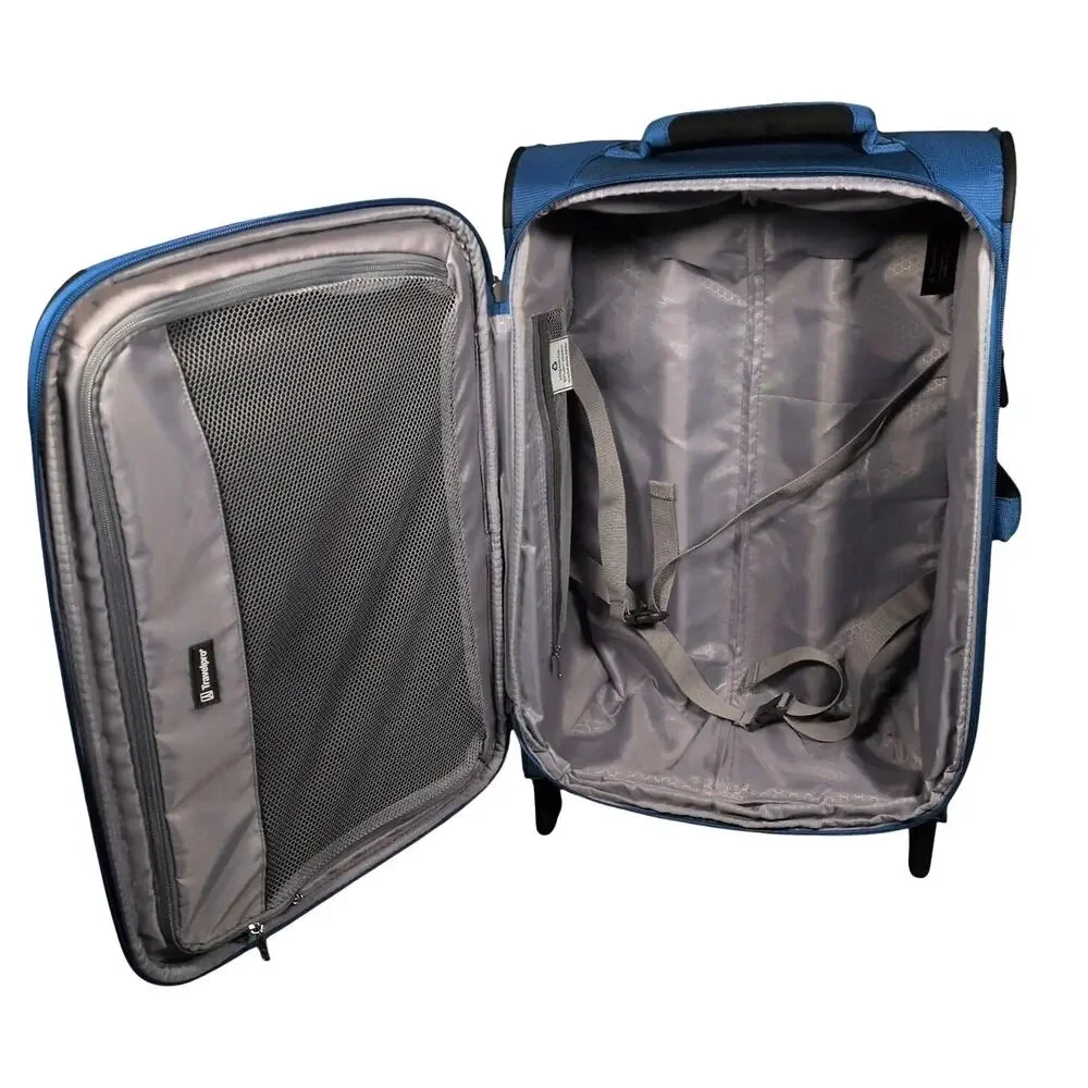 Travelpro Maxlite 5 Carry-On 2-Wheel Rollaboard Blue Soft Expandable Suitcase